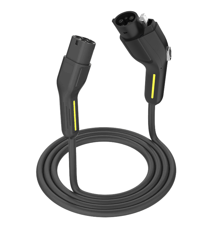 EV Laadkabel Type 1 1-fase 16A (3,7kW) 5 meter