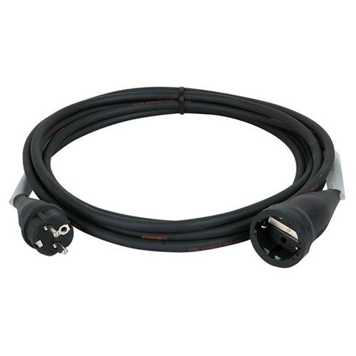 Verlengkabel 230V Randaarde (Schuko) 3x2.5mm2 5 meter