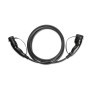 Ratio E-Line Laadkabel Type 2 naar Type 2 32A 3fase 5meter Zwart
