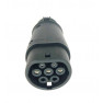 Adapter Type 1 Male naar Type 2 Female