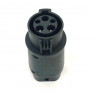 Adapter Type 1 Male naar Type 2 Female