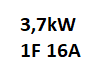 3,7kW